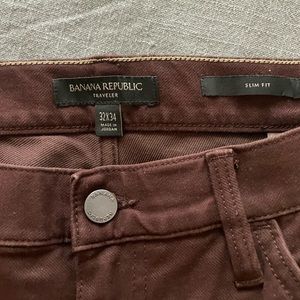 Men’s Banana Republic Slim Fit Traveler Pant Size 32/34
